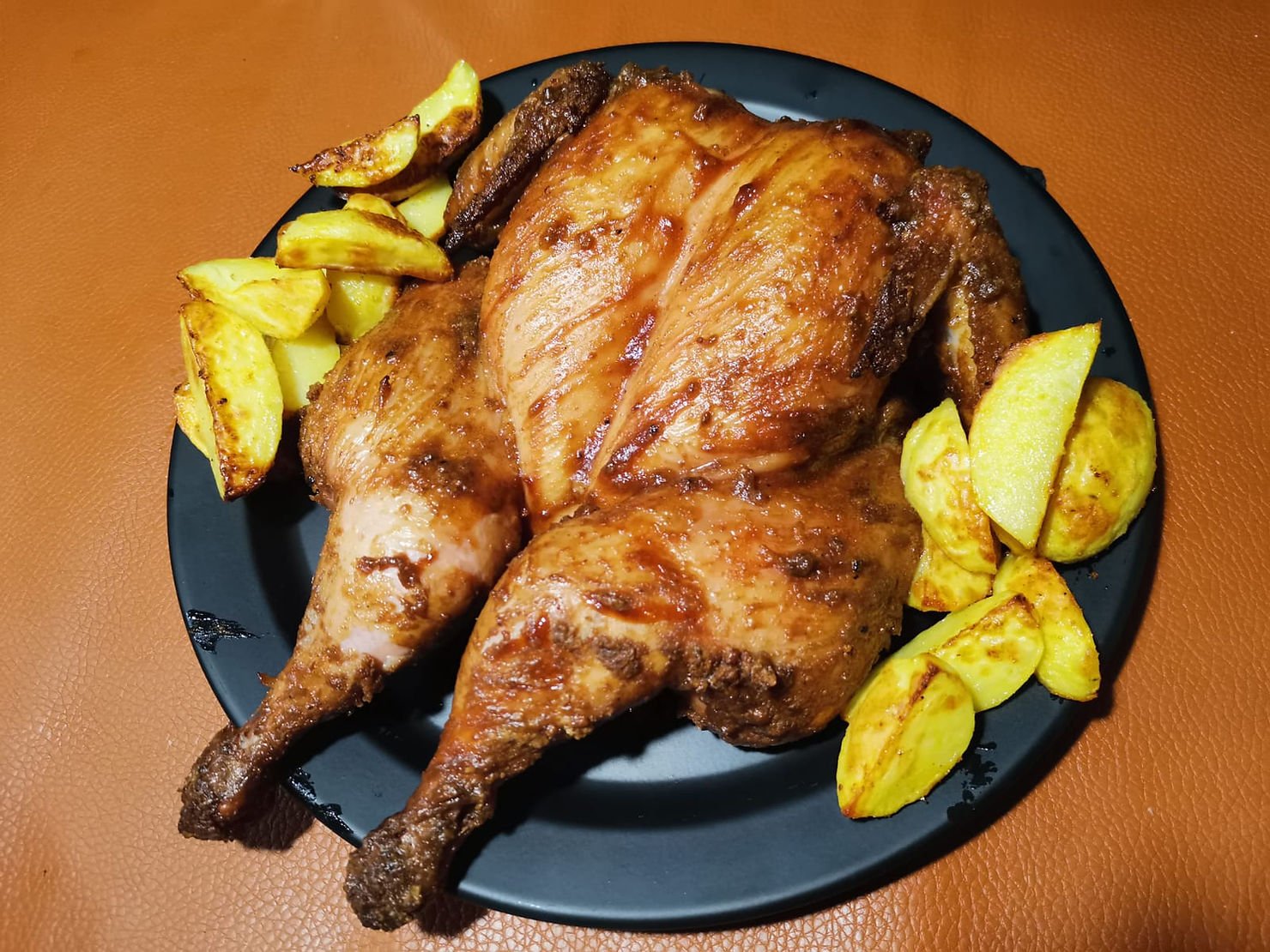 Roadkill Chicken - smoking-barrels