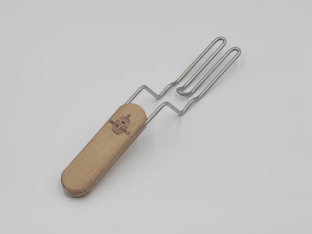 Hartholz Griff für Grillrost - smoking - barr