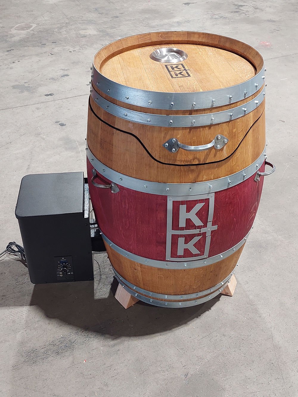 Smoking Barrels individuell gestaltet, mit Firmen - oder Vereinsbranding - smoking - barr